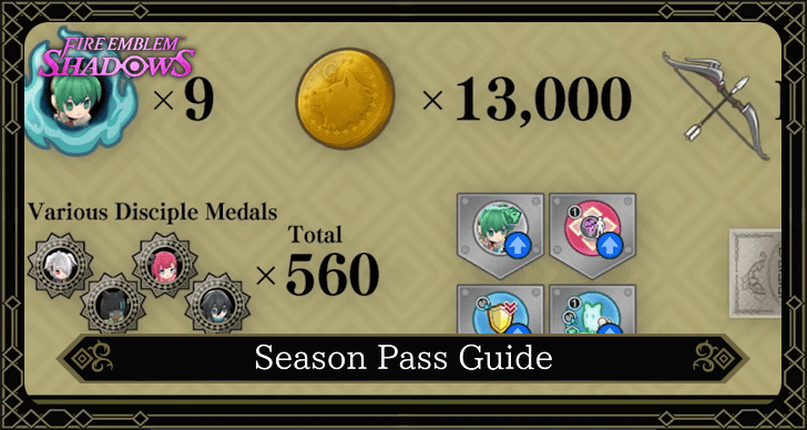 FE Shadows - Season Pass Guide