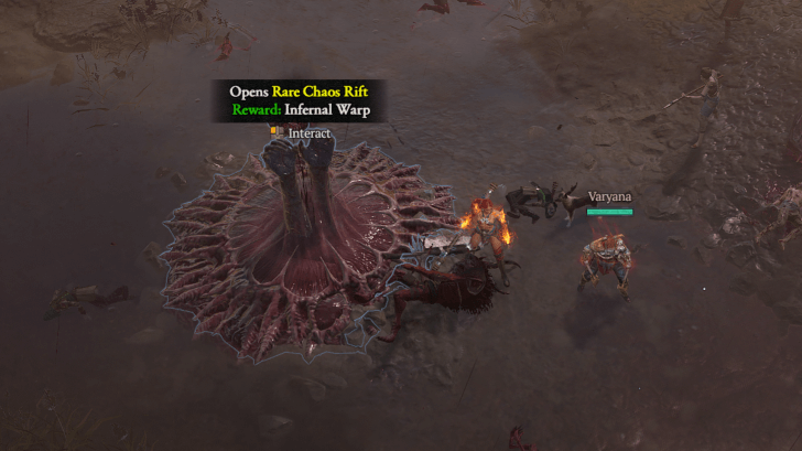 Prioritize Chaos Rifts with Infernal Warp Rewards