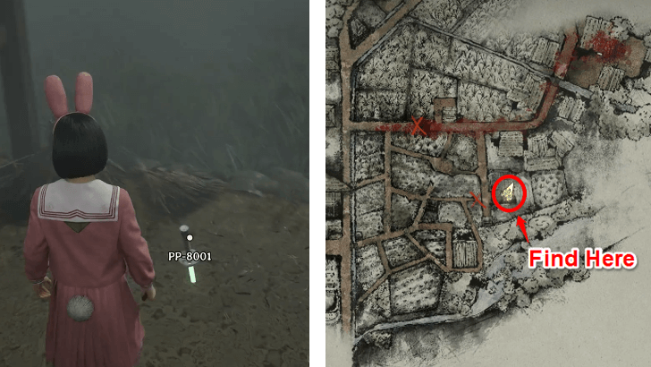 Silent Hill f - PP-8001 Location