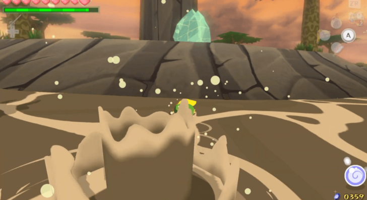 Needle Rock Isle Secret Cave Entrance