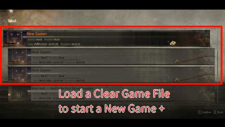 Load File for NG+