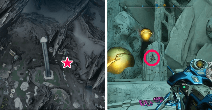 Borderlands 4 Terminus Range Vault Fragment Location 1