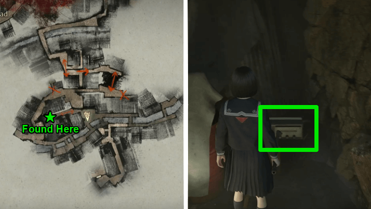 Silent Hill f UFO Broadcast Location 1