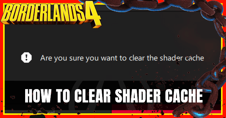 how to clear shader cache