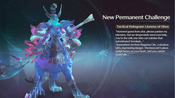 Tactical Hologram Lioness of Glory