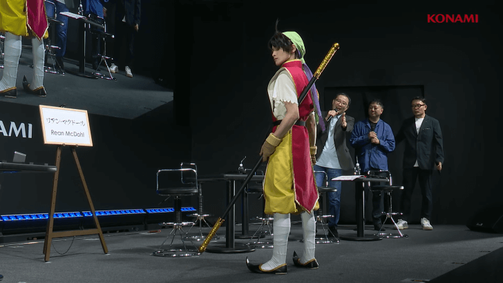 Okamura Naoki posing as Rean McDohl