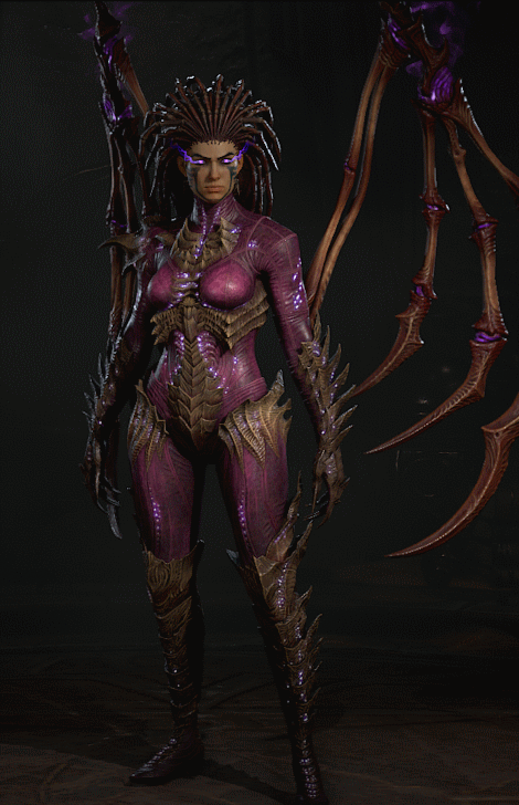The Queen of the Blades Cosmetic