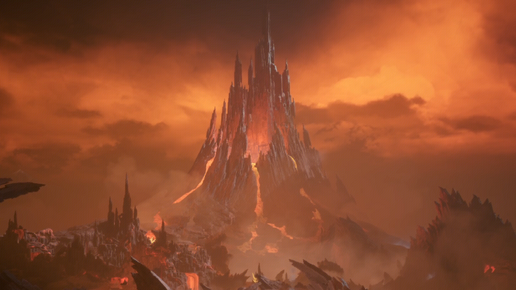 Volcanic region in Aesoland