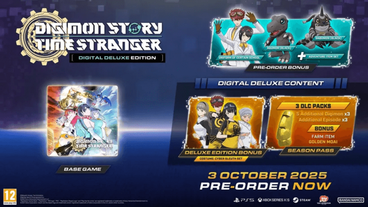 Digimon Story Time Stranger Deluxe Edition