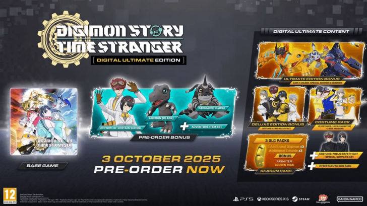Digimon Story Time Stranger Ultimate Edition