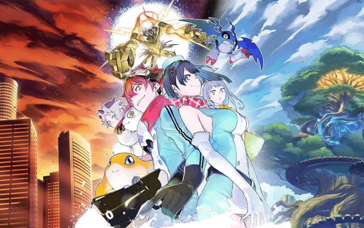 Digimon Story Time Stranger Key Art