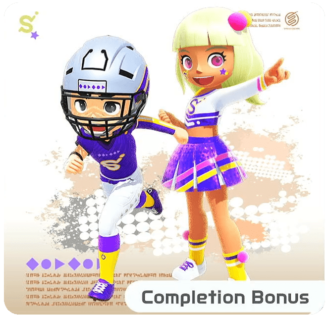 Football and Cheerleader Set