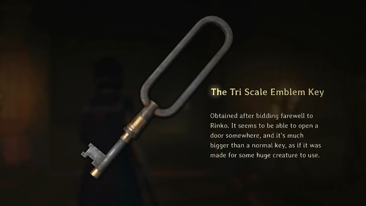 Tri Scale Emblem Key