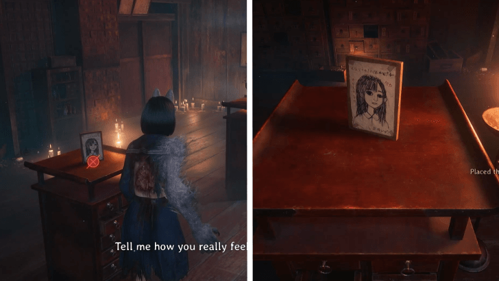 Silent Hill f - How to use Drawing of a Young Shimizu Hinako