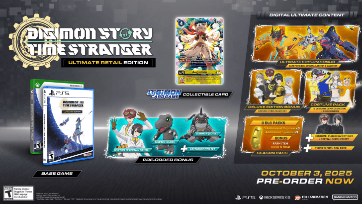 Digimon Story Time Stranger Physical Ultimate Edition