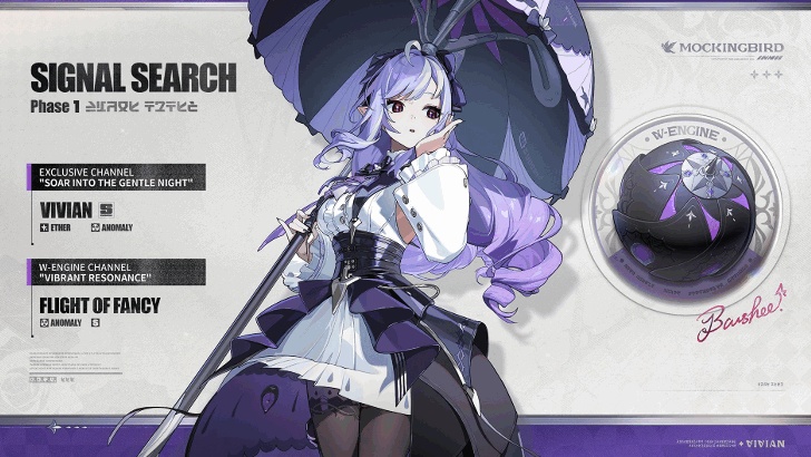 Zenless Zone Zero Vivian Rerun 2.3 Banner