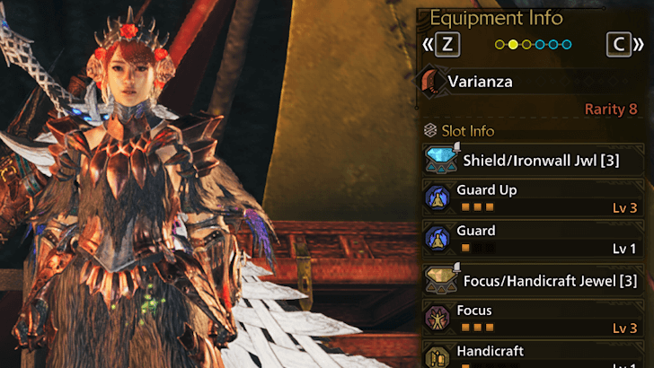 Equip Guard Up If Using Weapon That Can Block