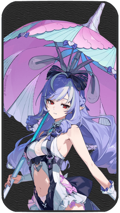 Iris of the Shore Splash Art