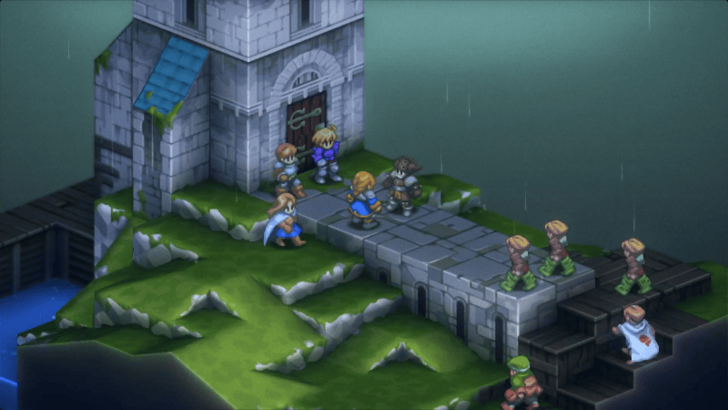 Final Fantasy Tactics - Orbonne Monastery Field View