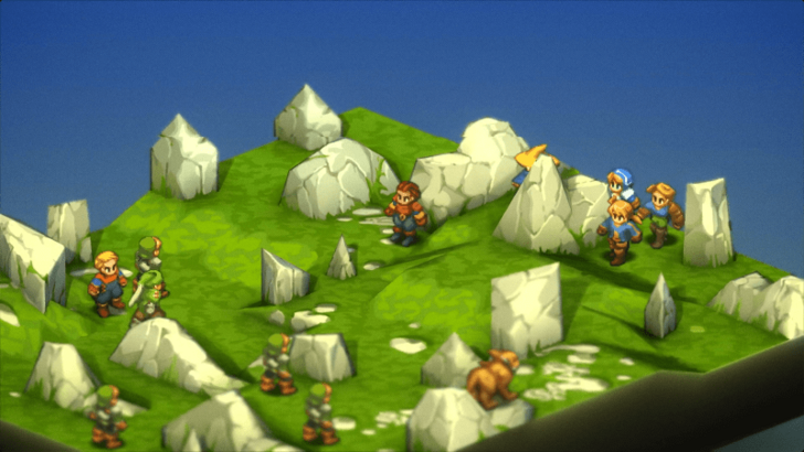 Final Fantasy Tactics - Mandalia Plain Field View