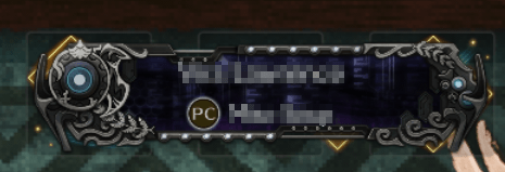 FFXIV Online Collab (Omega) Nameplate