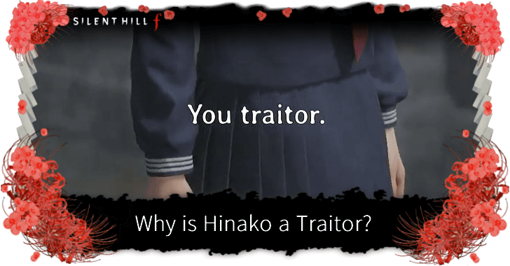 Silent Hill f Why is Hinako a Traitor