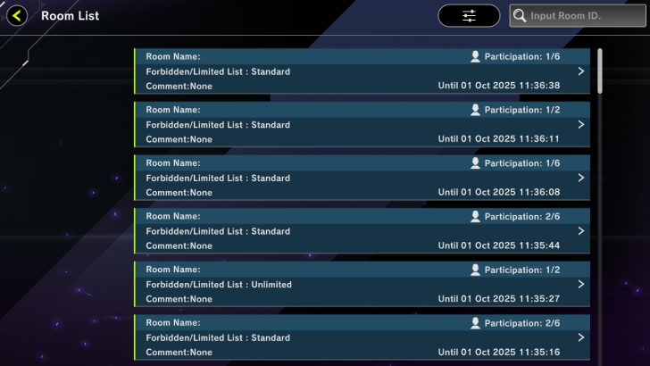 Master Duel - Using Duel Rooms for Playing Genesys
