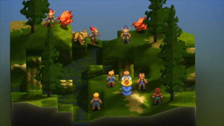 Final Fantasy Tactics - Siedge Weald Field View