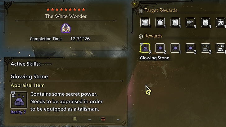 Glowing Stones from 9 Star Blangonga