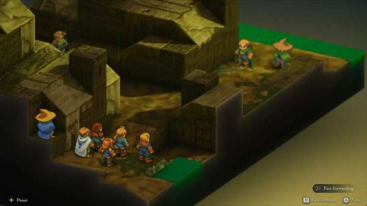 Final Fantasy Tactics - Dorter Slums Field View