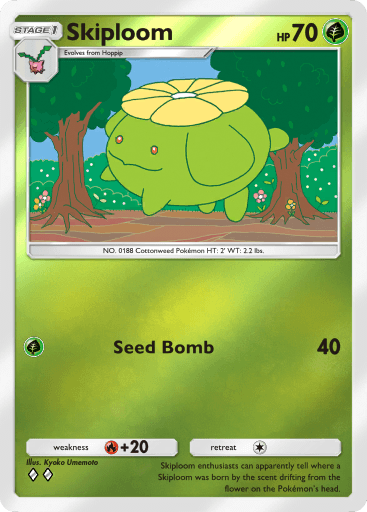 Pokemon TCG Pocket - A4b 017 Skiploom