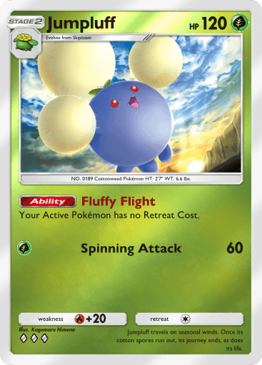 Pokemon TCG Pocket - A4b 019 Jumpluff