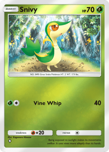 Pokemon TCG Pocket - A4b 033 Snivy