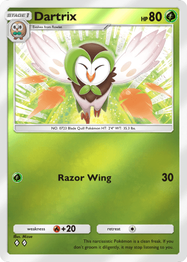 Pokemon TCG Pocket - A4b 041 Dartrix