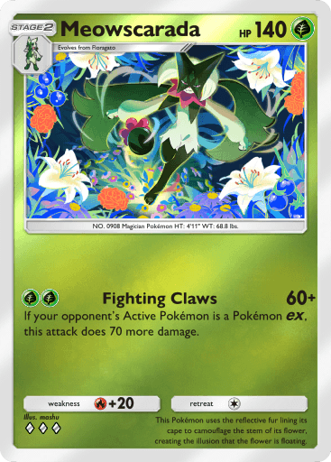 Pokemon TCG Pocket - A4b 054 Meowscarada