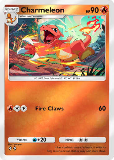 Pokemon TCG Pocket - A4b 058 Charmeleon