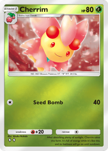 Pokemon TCG Pocket - A4b 028 Cherrim