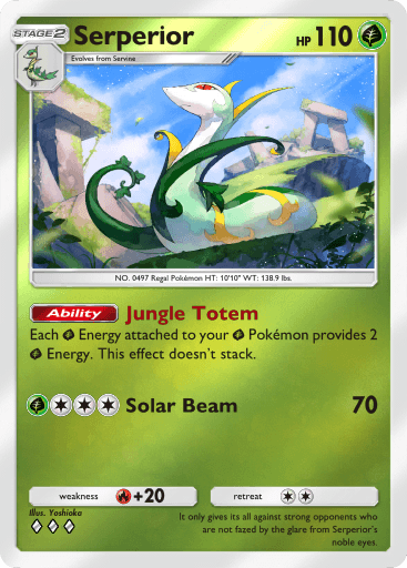 Pokemon TCG Pocket - A4b 037 Serperior