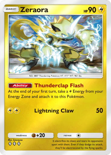 Pokemon TCG Pocket - A4b 150 Zeraora