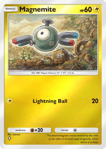 Pokemon TCG Pocket - A4b 134 Magnemite
