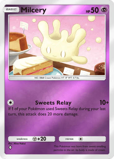 Pokemon TCG Pocket - A4b 186 Milcery