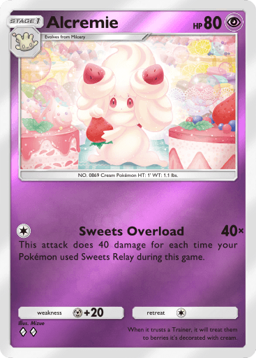Pokemon TCG Pocket - A4b 188 Alcremie