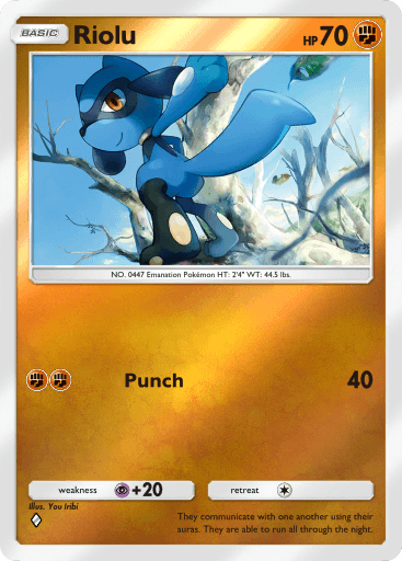 Pokemon TCG Pocket - A4b 211 Riolu