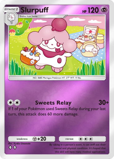 Pokemon TCG Pocket - A4b 176 Slurpuff