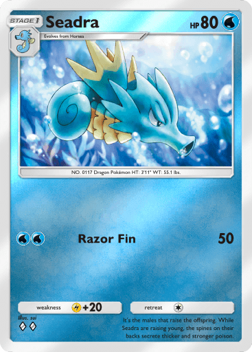 Pokemon TCG Pocket - A4b 091 Seadra