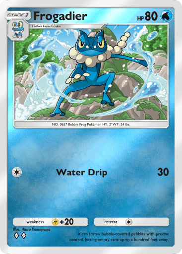 Pokemon TCG Pocket - A4b 113 Frogadier