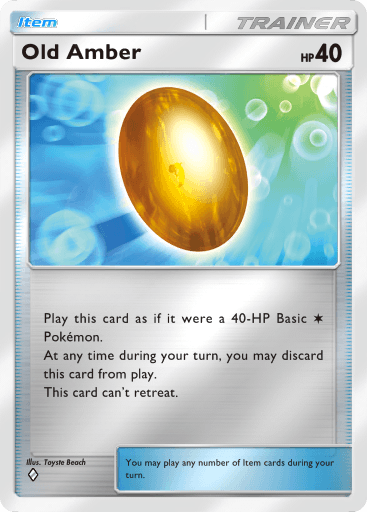 Pokemon TCG Pocket - A4b 313 Old Amber