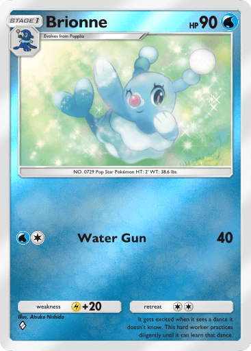 Pokemon TCG Pocket - A4b 119 Brionne