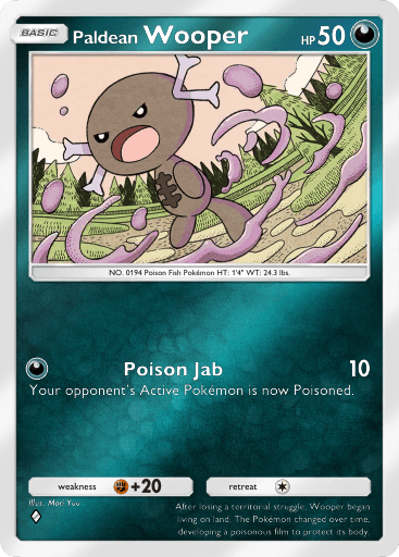 Pokemon TCG Pocket - A4b 237 Paldean Wooper