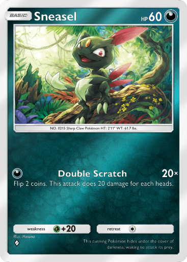 Pokemon TCG Pocket - A4b 243 Sneasel